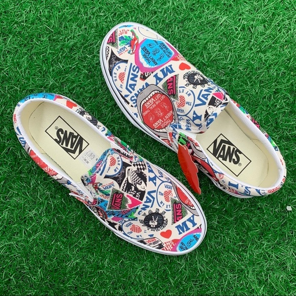 Vans Classic Slip On Vans Mash Up Stickers - Picture 6 of 7